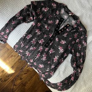 Free people “One of the Girls” Henley